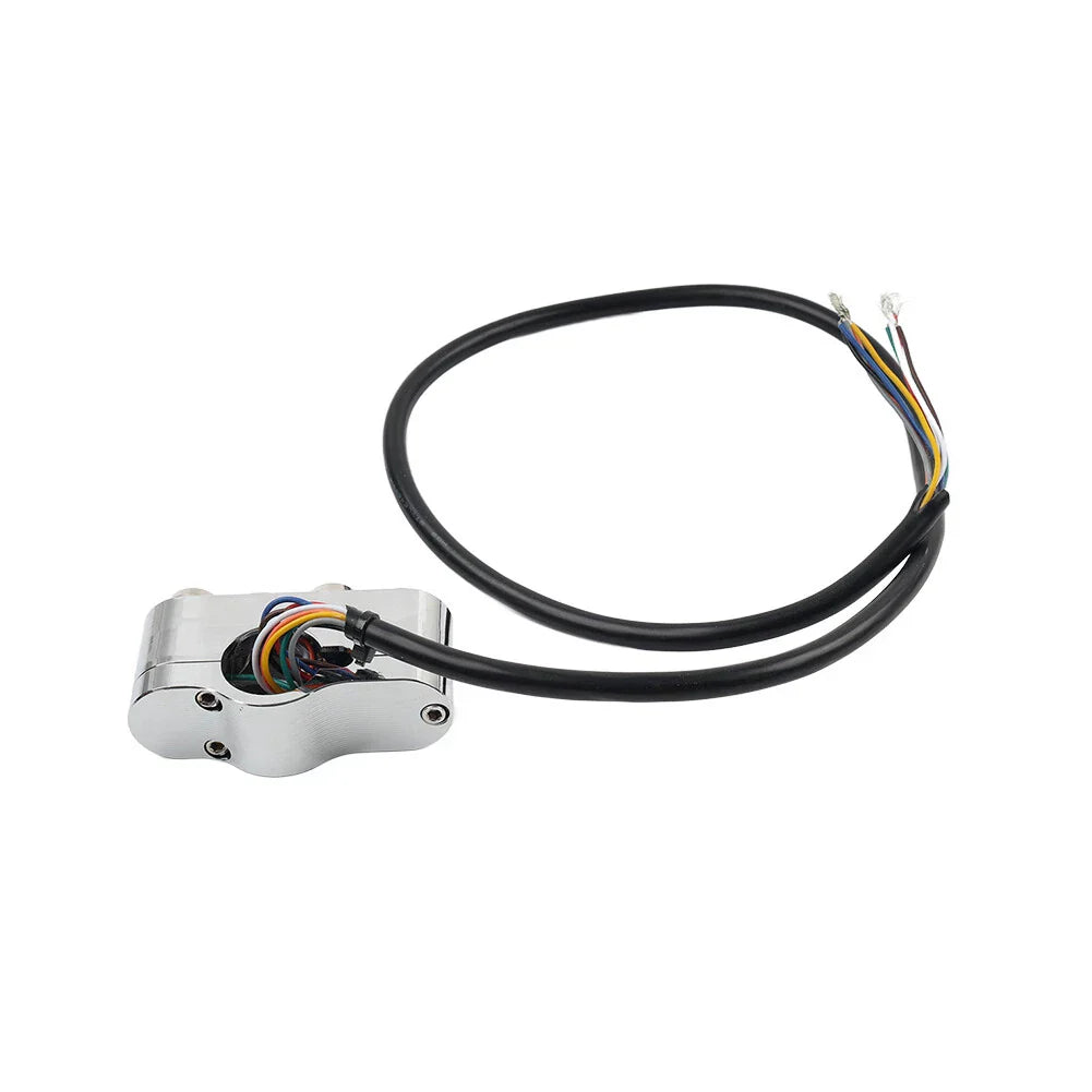 1" Handlebar Control Switches w/ Wiring Harness for Harley Dyna Sportster (2006-2023)