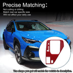 ABS Gear Shift Knob Cover Decal for Subaru Crosstrek (2024) Red