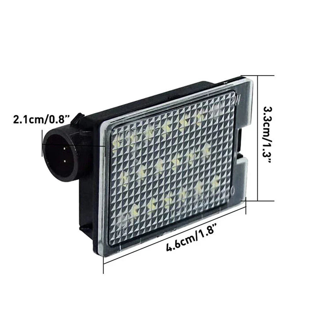 LED License Plate Light for 2014-2021 Dodge Durango  68370520AA, 68244899AA