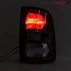 Tail Light for Dodge Ram 2500 3500 (2019–2022) Halogen Black Trim Right Side