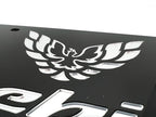 Acrylic Black License Plate Frame Premium for Pontiac Firebird (1969–2002)