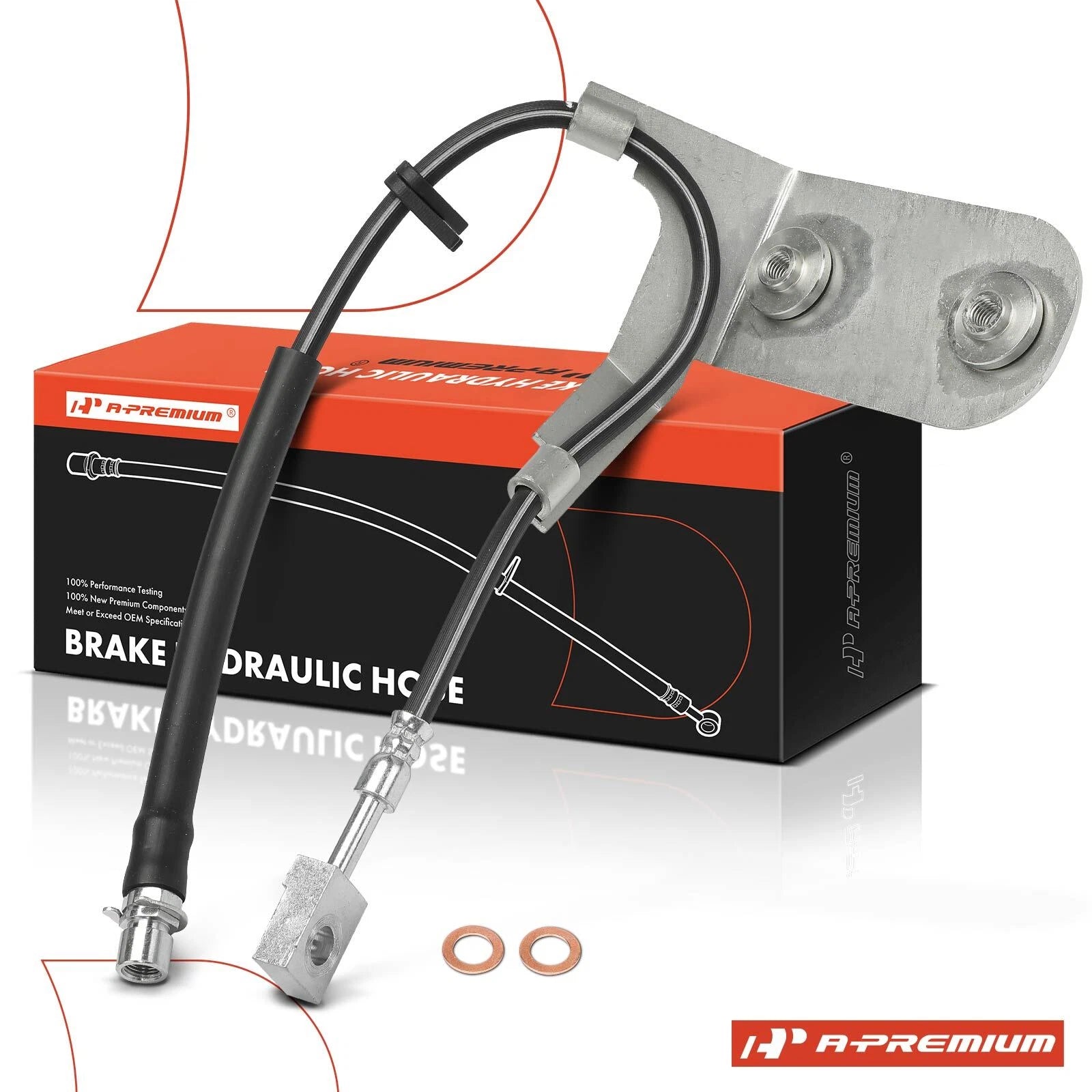 Rear Left Brake Hydraulic Hose for Chevy C5500 Kodiak (2003â2009)