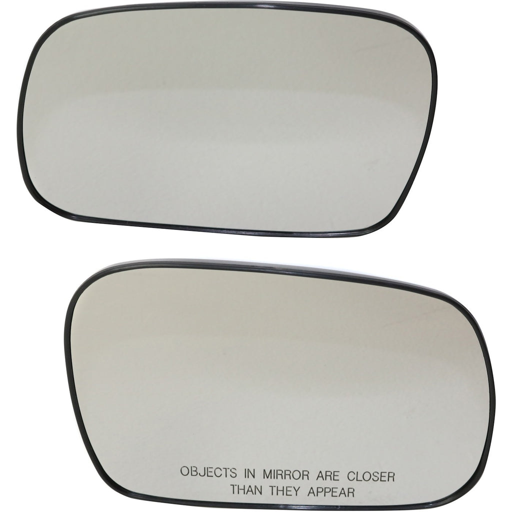Set of 2 Heated Mirror Glasses for Coupe Left Right