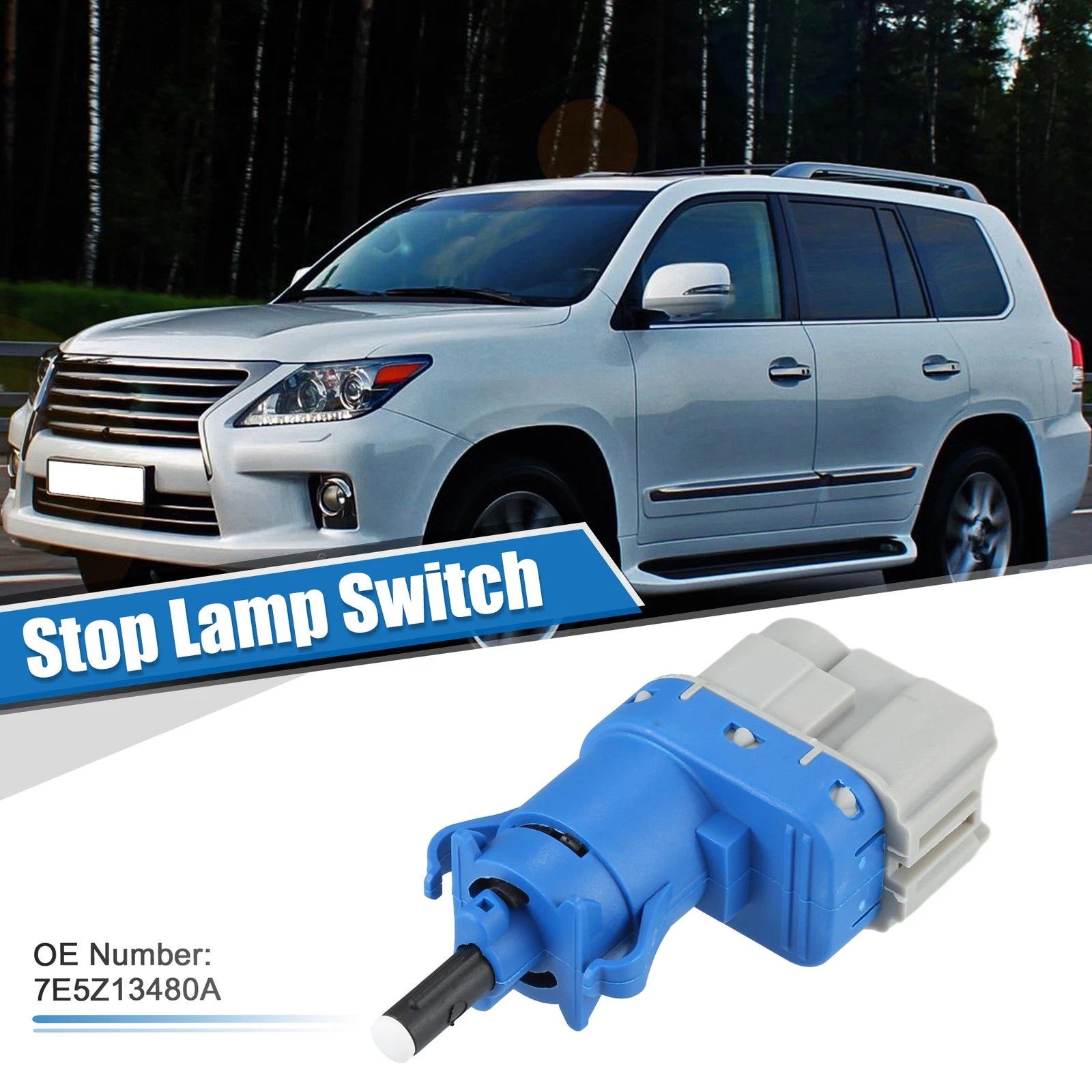 Stop Lamp Switch Assembly for Ford Fusion (2006–2012) No. 7E5Z13480A