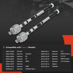 2X Front Inner Side Tie Rod End for Subaru Outback (2010-2014) Forester (2003-2008)