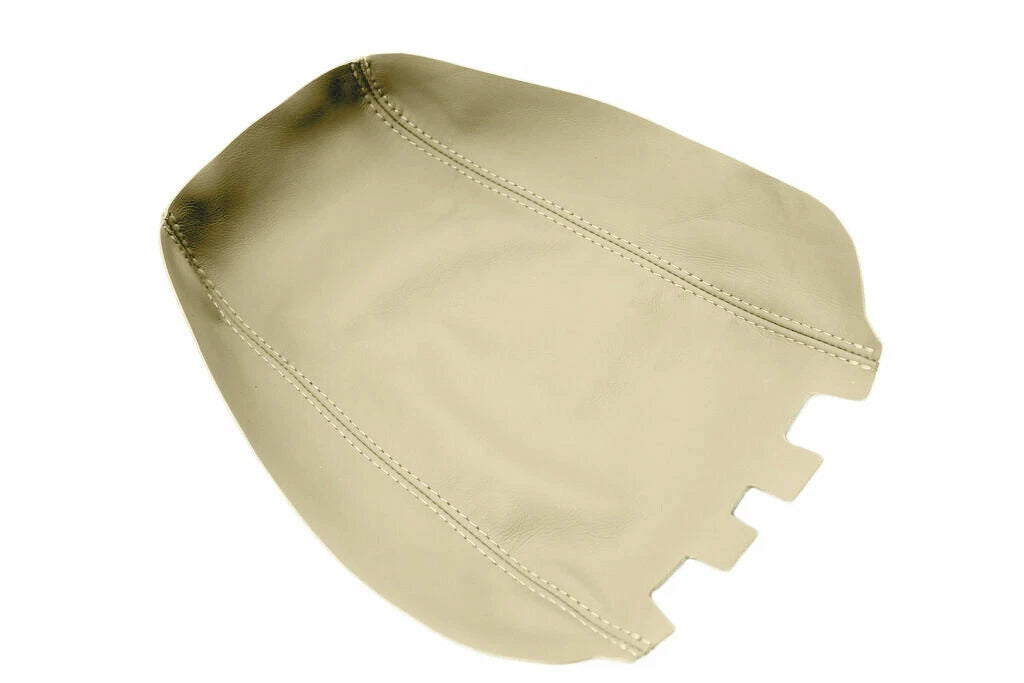 Leather Console Lid Armrest Cover for Nissan Murano (2009–2014) Beige