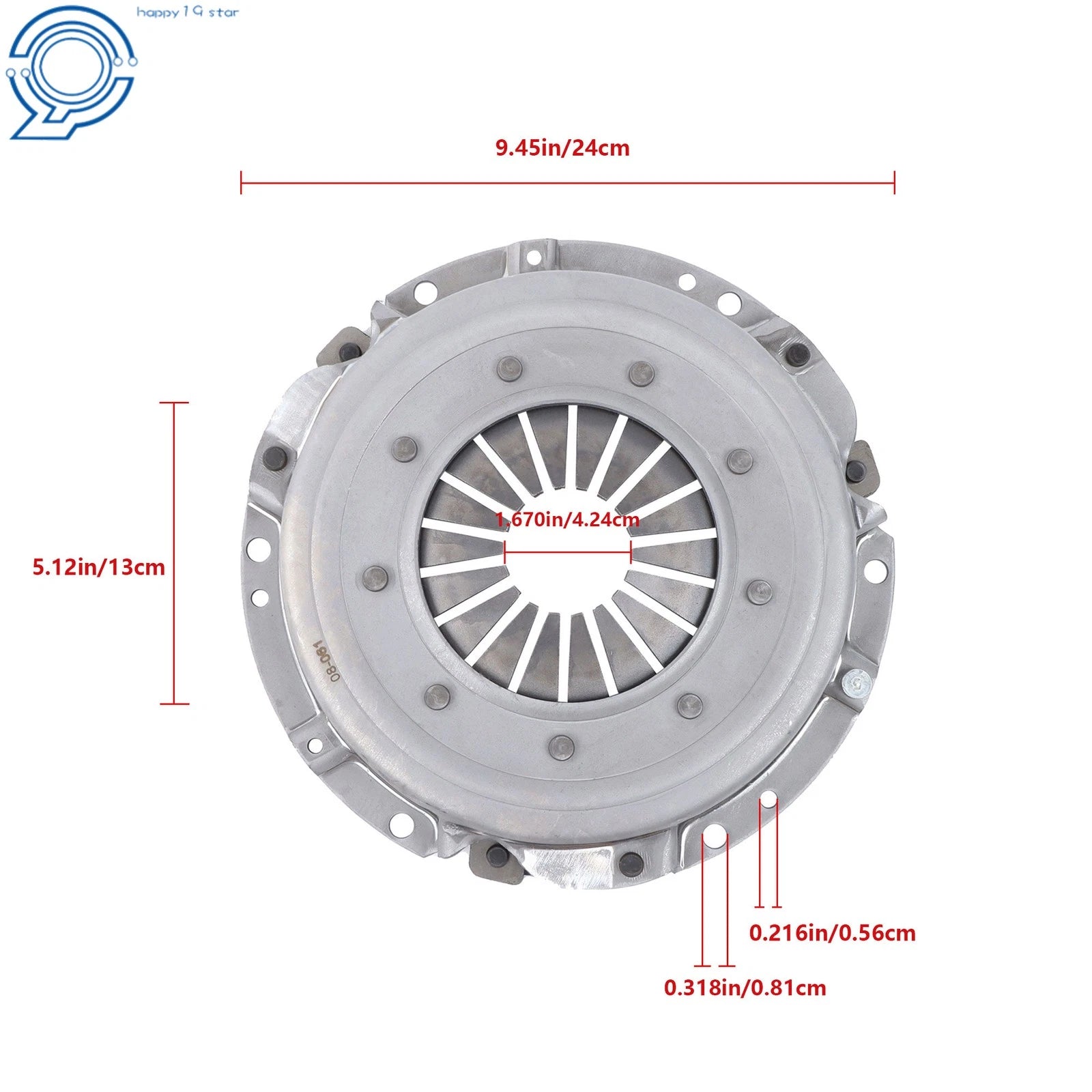 Clutch Kit with Release Bearing for Honda Fit (2009–2019)