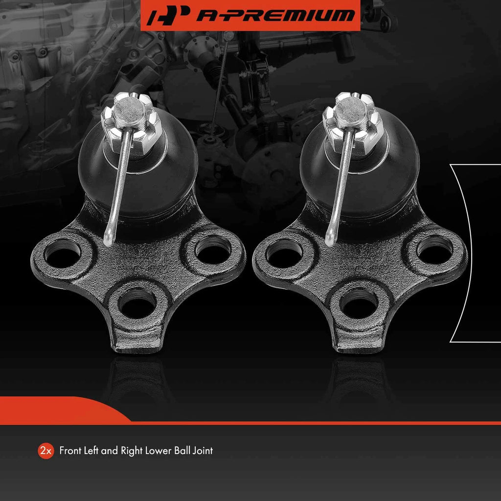 2X Front Lower Side Ball Joints for Chevrolet Buick Cadillac Olds