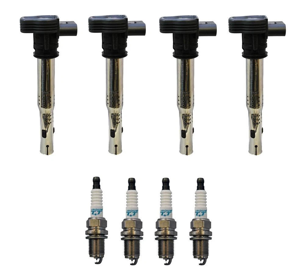 Set of 4 Denso Ignition Coils for Iridium TT (Gap 0.040)