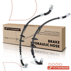 2X Brake Hydraulic Hose Front for Ford E-150 E-350 Super Duty (2005–2007)