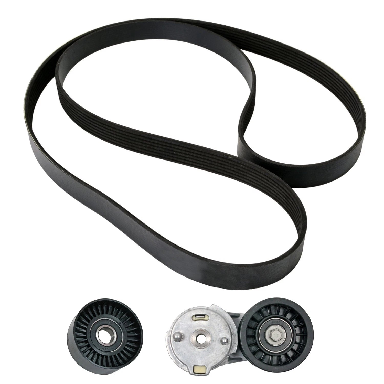 Drive Belt Idler Pulley Tensioner Kit for Dodge Ram 1500 (2002–2008)