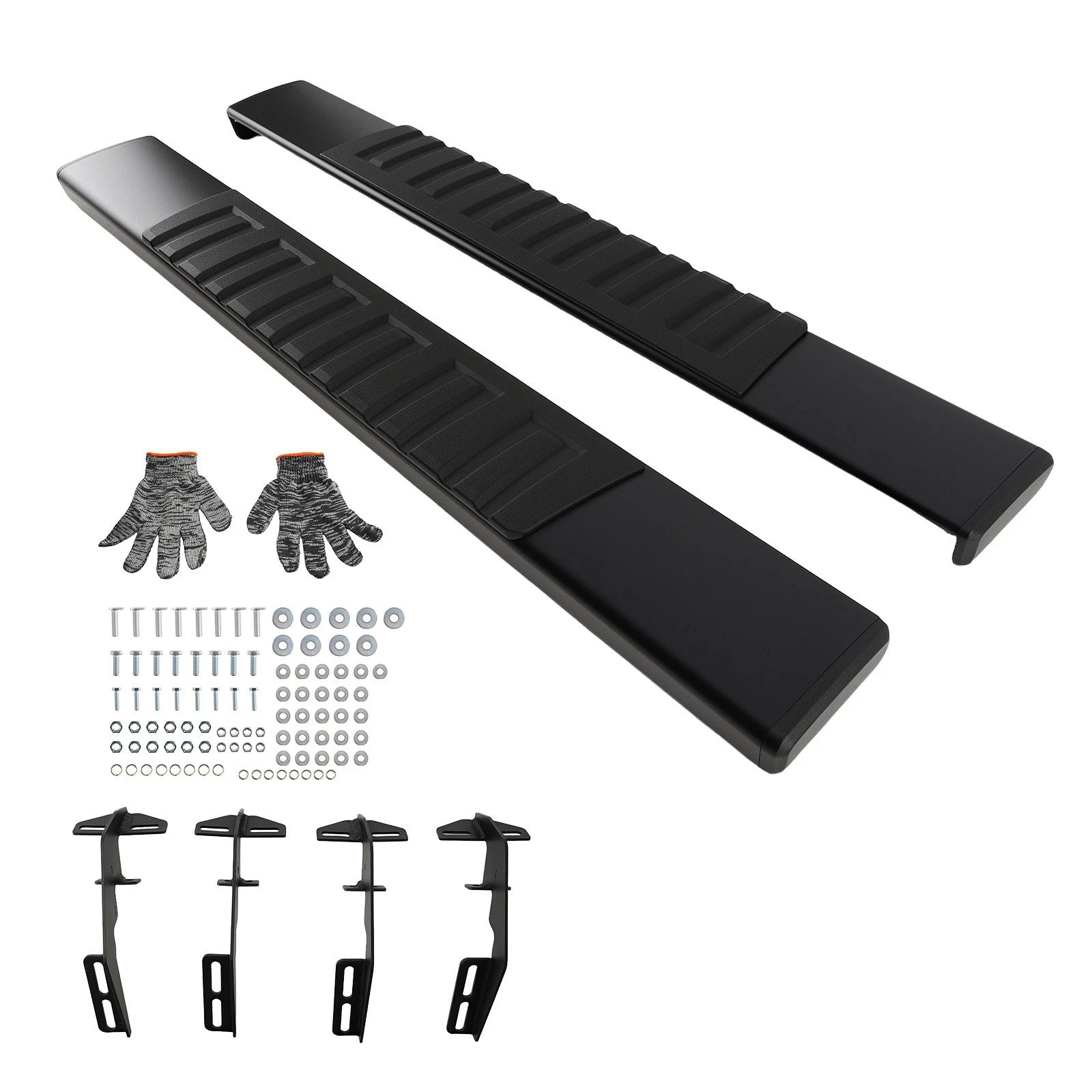 6 Inch Side Steps for Dodge Ram 1500 (2009-2018) Regular Cab Running Boards