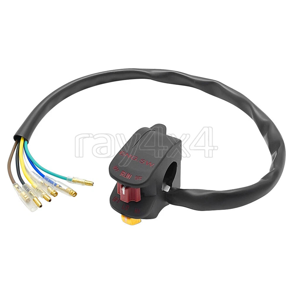Control Switch Run Stop Off Headlight Button for Honda ATC200/ATC200S (1982–1986)