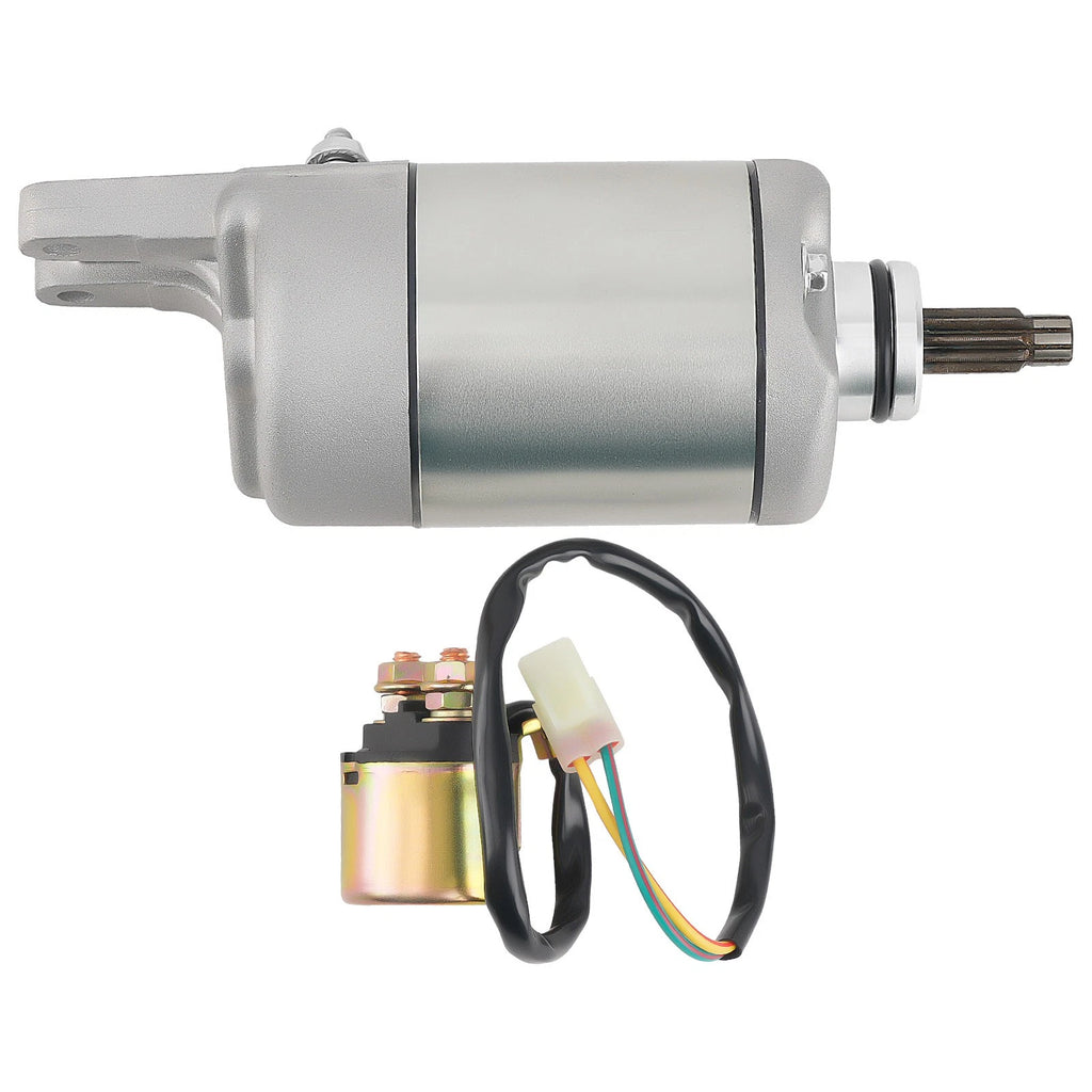 Starter & Relay Solenoid for Honda TRX500FA Fourtrax Foreman Rubicon (2001–2014)
