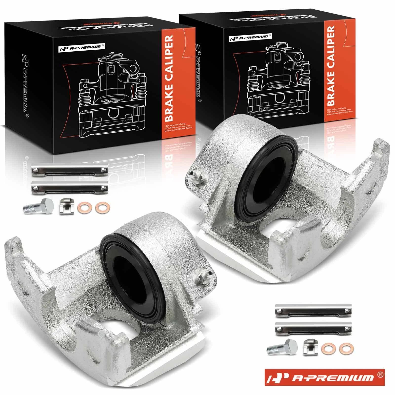 2X Front Disc Brake Caliper for Ford F-150 E-150 Econoline (1986–1993)