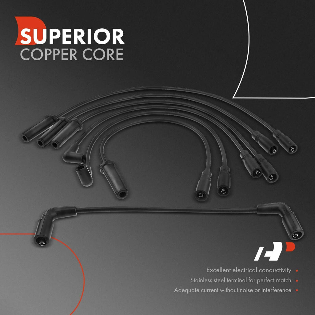 7x Spark Plug Wire Set for Chevrolet Silverado 1500 (2002-2006)