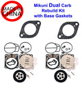 Dual Mikuni Carb Rebuild Kit for SeaDoo GTX GSX XP RX LRV Ltd (947, 951)