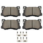 Front Ceramic Brake Pads Kit for Kia K900 (2015–2017) D1799-9030