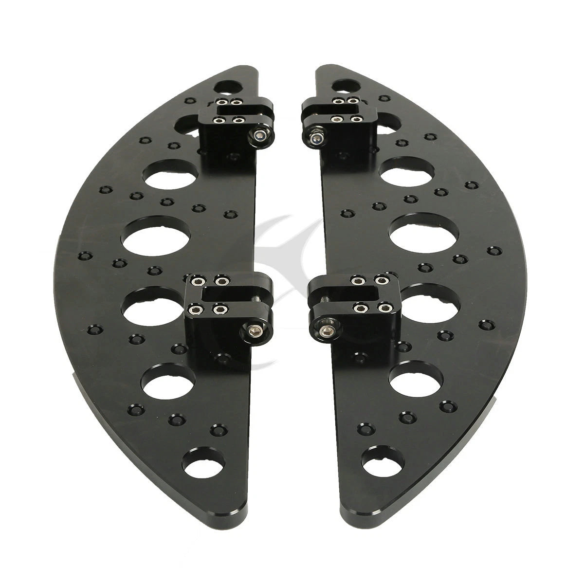 Half-Moon Floorboard Footboards for Harley Touring Street Glide (1986–2024)