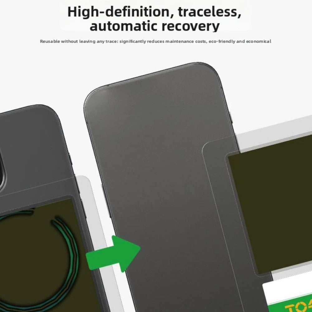 TO4 Reusable Magnetic Card for MagSafe Wireless Charging Area Test