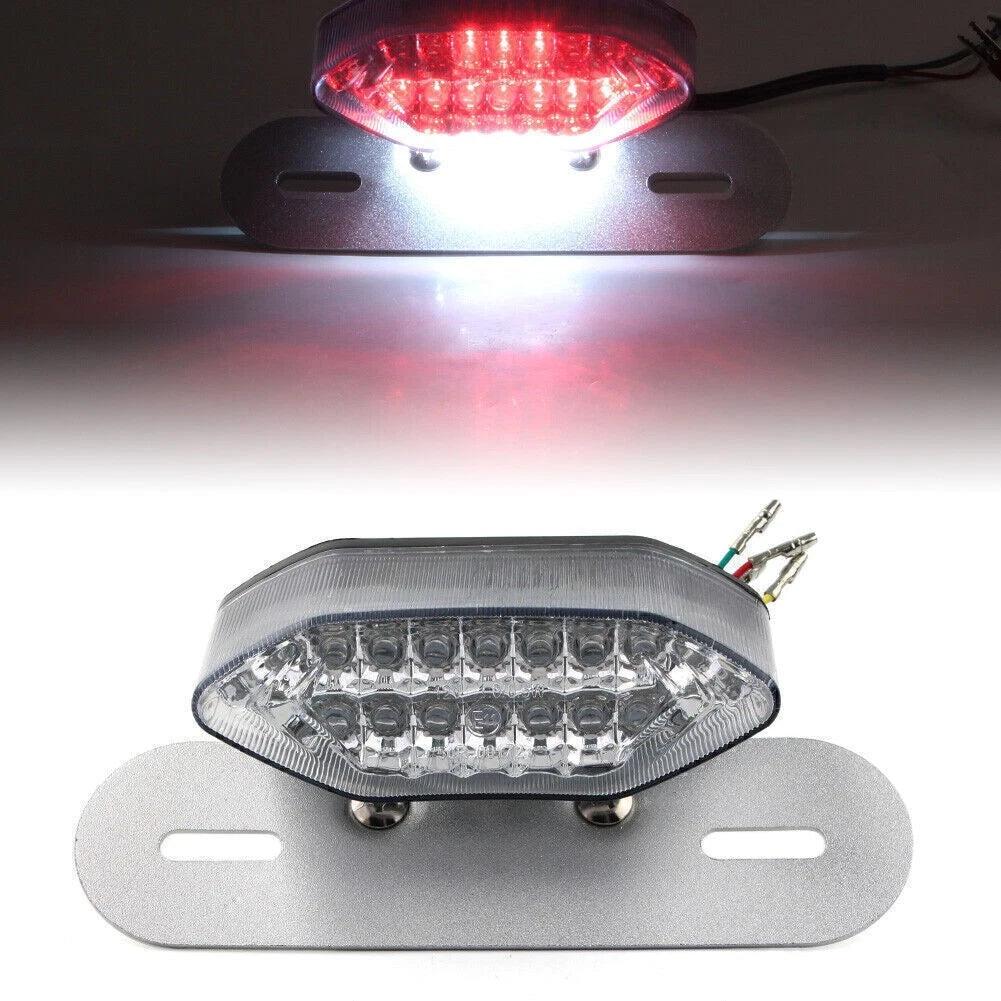 Smoke Lens 16 LEDs Tail Light Lamp for