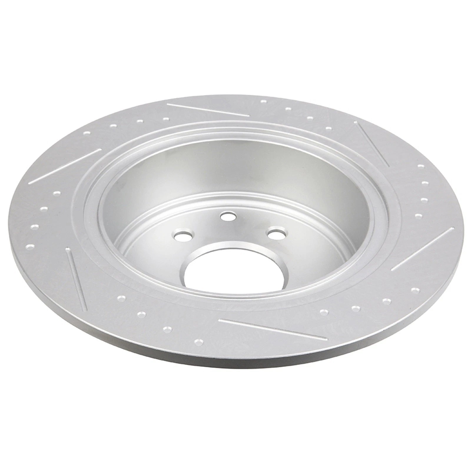 Rear Drilled Disc Rotors & Ceramic Brake Pads for Buick (2005–2009)