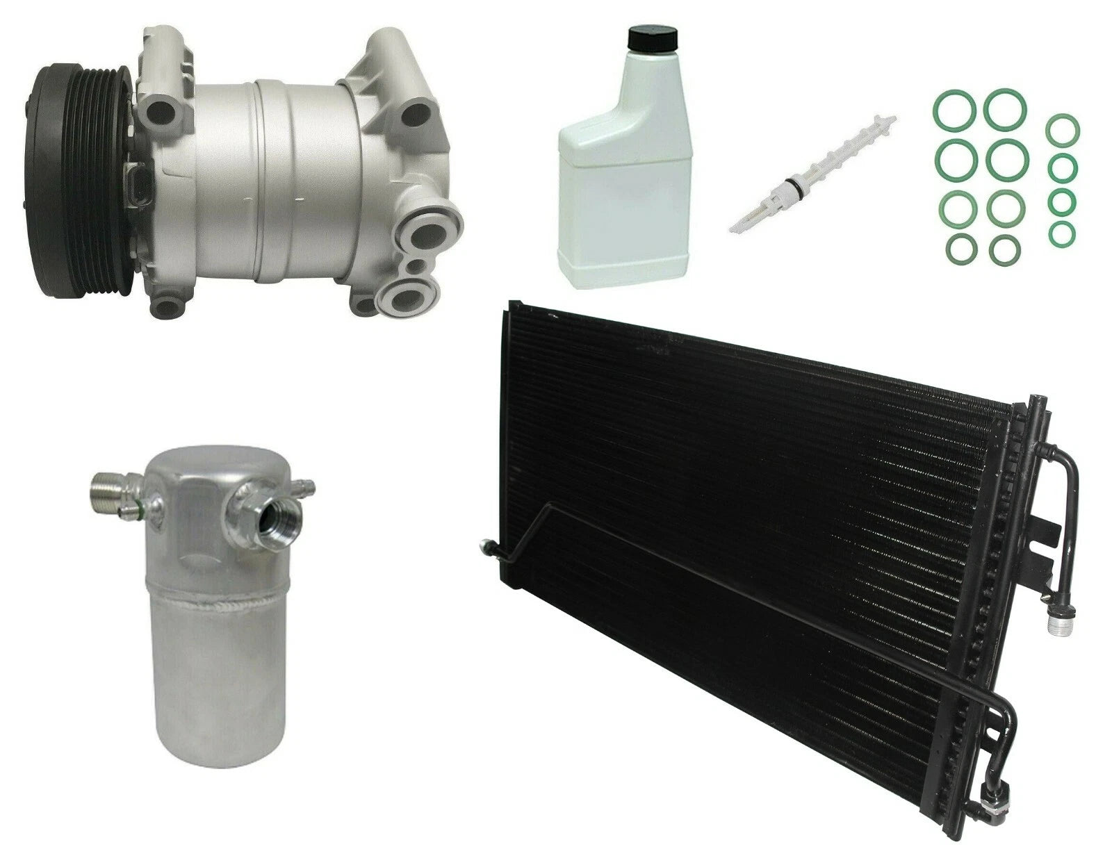 AC Compressor Kit with Condenser for Holden Commodore (2000–2006)