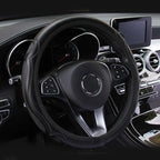 Steering Wheel Cover / 37-38CM / Steering Wheel Cover for Au Black Car
