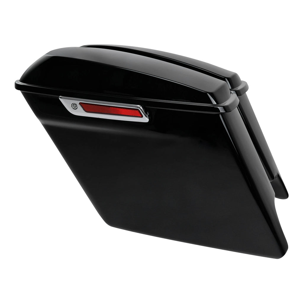 5" Stretched Extended Hard Saddlebags for Harley Touring Street Glide (1993–2013)