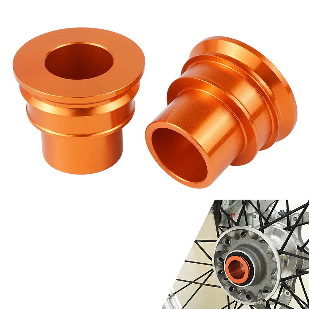 CNC Rear Wheel Spacers Kit for KTM 125 200 250 300 450 525 SX SXF XCF EXC XCW (2003–2023)