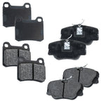 Set of 4 Brake Pads for Mercedes-Benz E-Class (190)