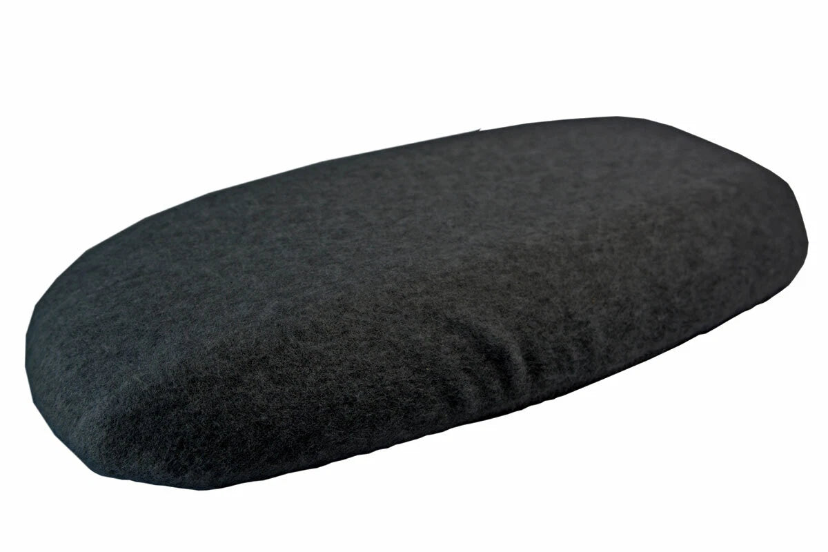 Fleece Console Lid Armrest Cover for Ford Mustang (1994–2004) Black