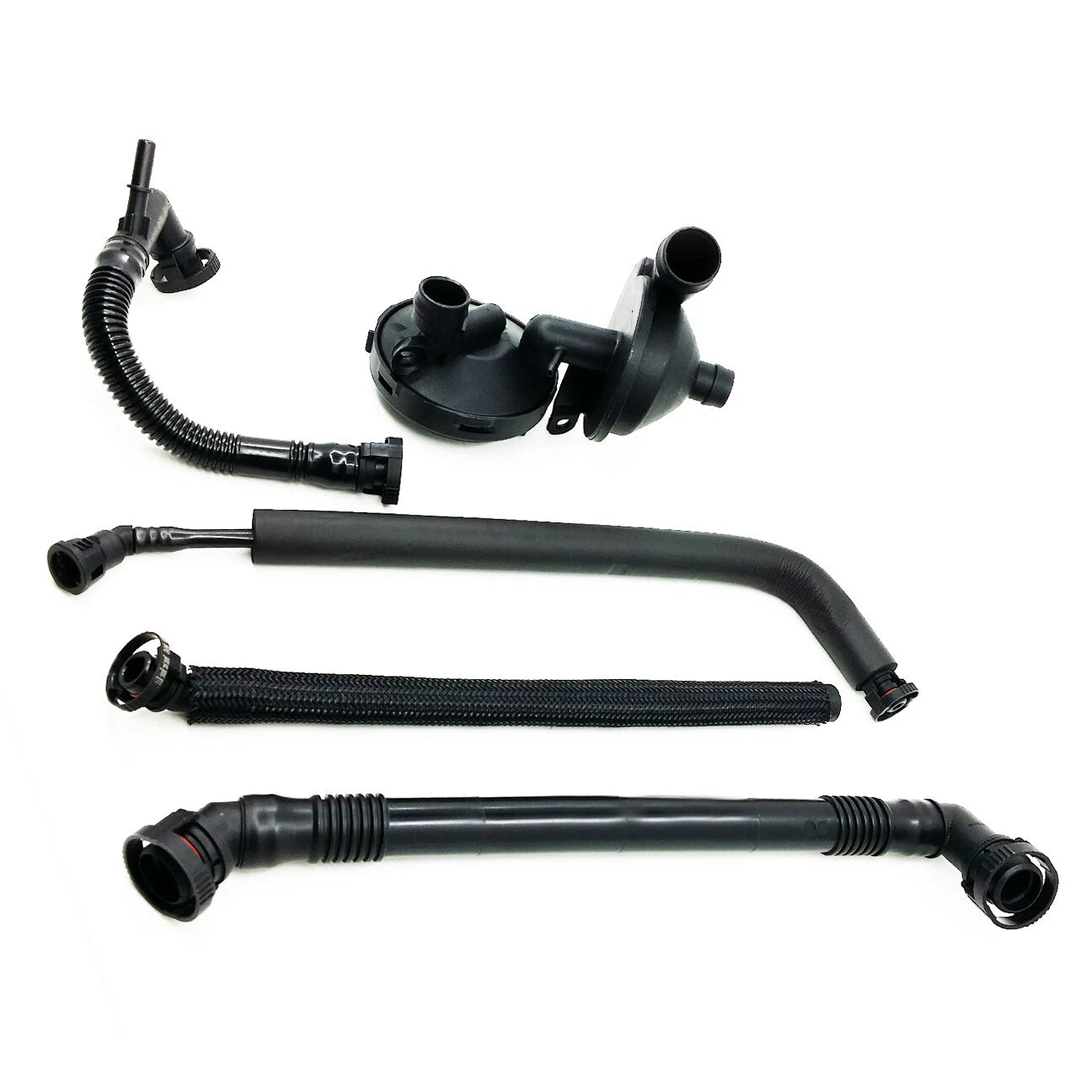 PCV Crankcase Vent Valve & Breather Hose Kit for BMW 3 Series (2006–2013)