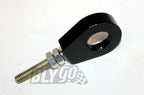 Set of 4 Black 12mm Chain Adjuster Bolts for PIT PRO Trail Quad ATV