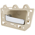 2X Inner Door Handle Kit Beige Chrome for Jeep Grand Cherokee (2005–2010)