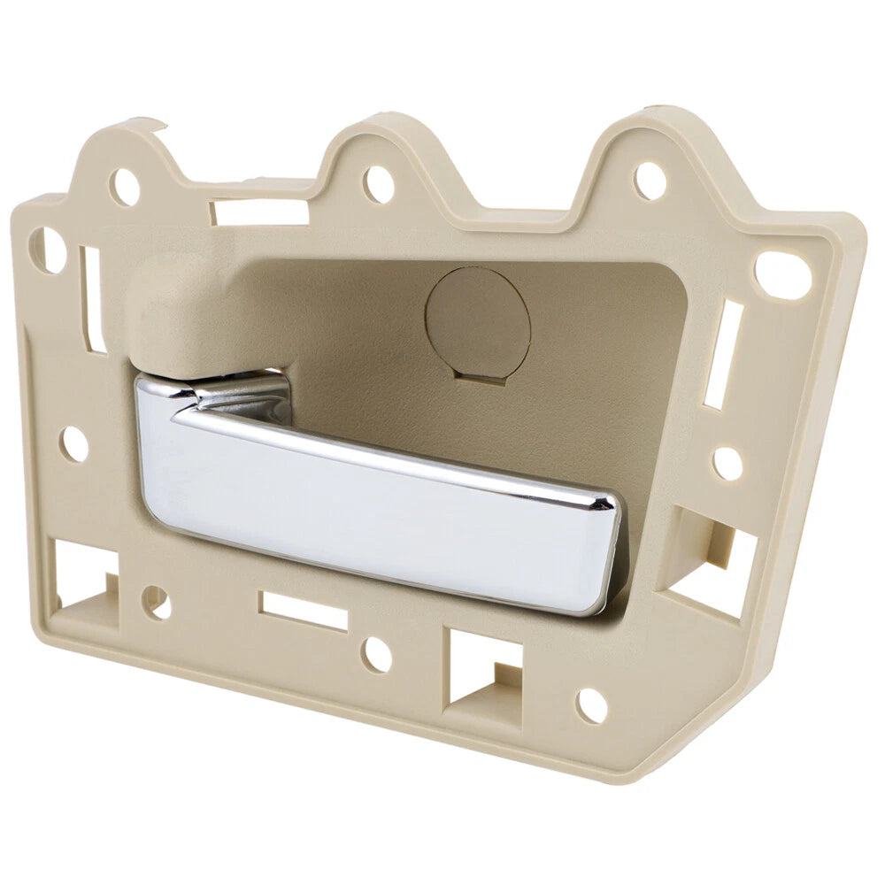 2X Inner Door Handle Kit Beige Chrome for Jeep Grand Cherokee (2005–2010)