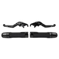 Black Extendable Brake Clutch Levers for Honda CBR125R CBR150R (2004-2023)