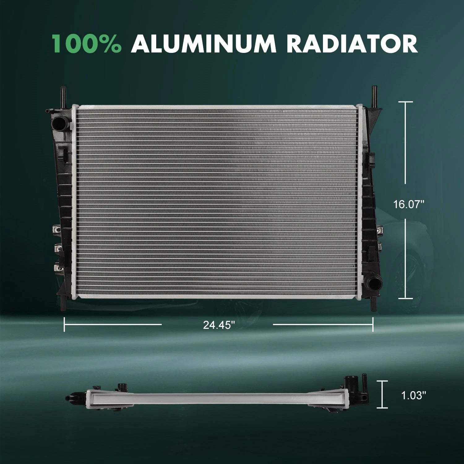 Aluminum Radiator for Jaguar X-Type (2002–2008)