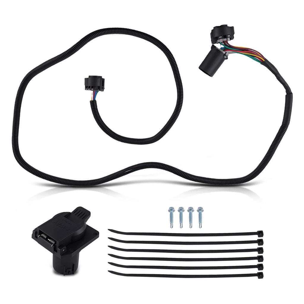 7-Pin Trailer Wiring Harness for Ford Super Duty F250-F550 (2017–2022) HC3Z15A416A