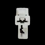 Automotive 2-way plug socket / T-shape plug