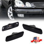 2X Smoked Lens Front Side Marker Lights for Toyota Lexus Scion 