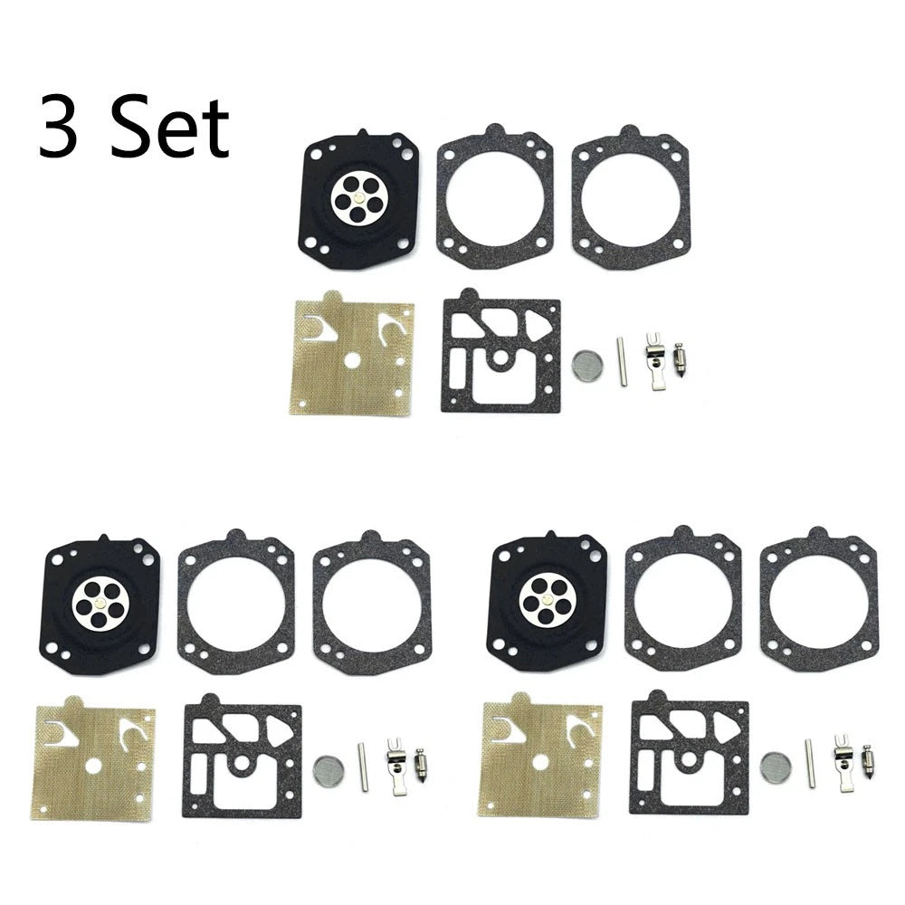 3X Carburetor Repair Gasket Kit for Stihl MS441 MS441C-M (Walbro K20-HD K20HD)