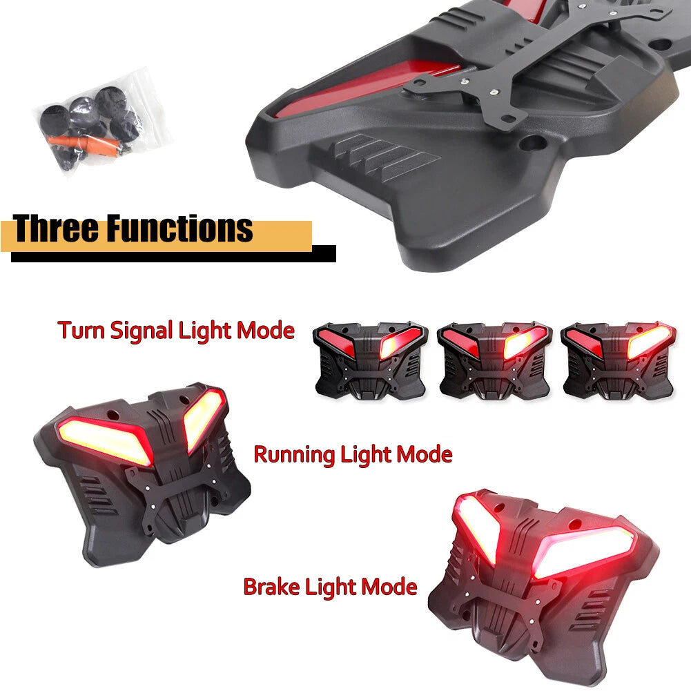 Tailgate LED Sequential Signal Brake Fog Light Kit for Wrangler (2018–2025)