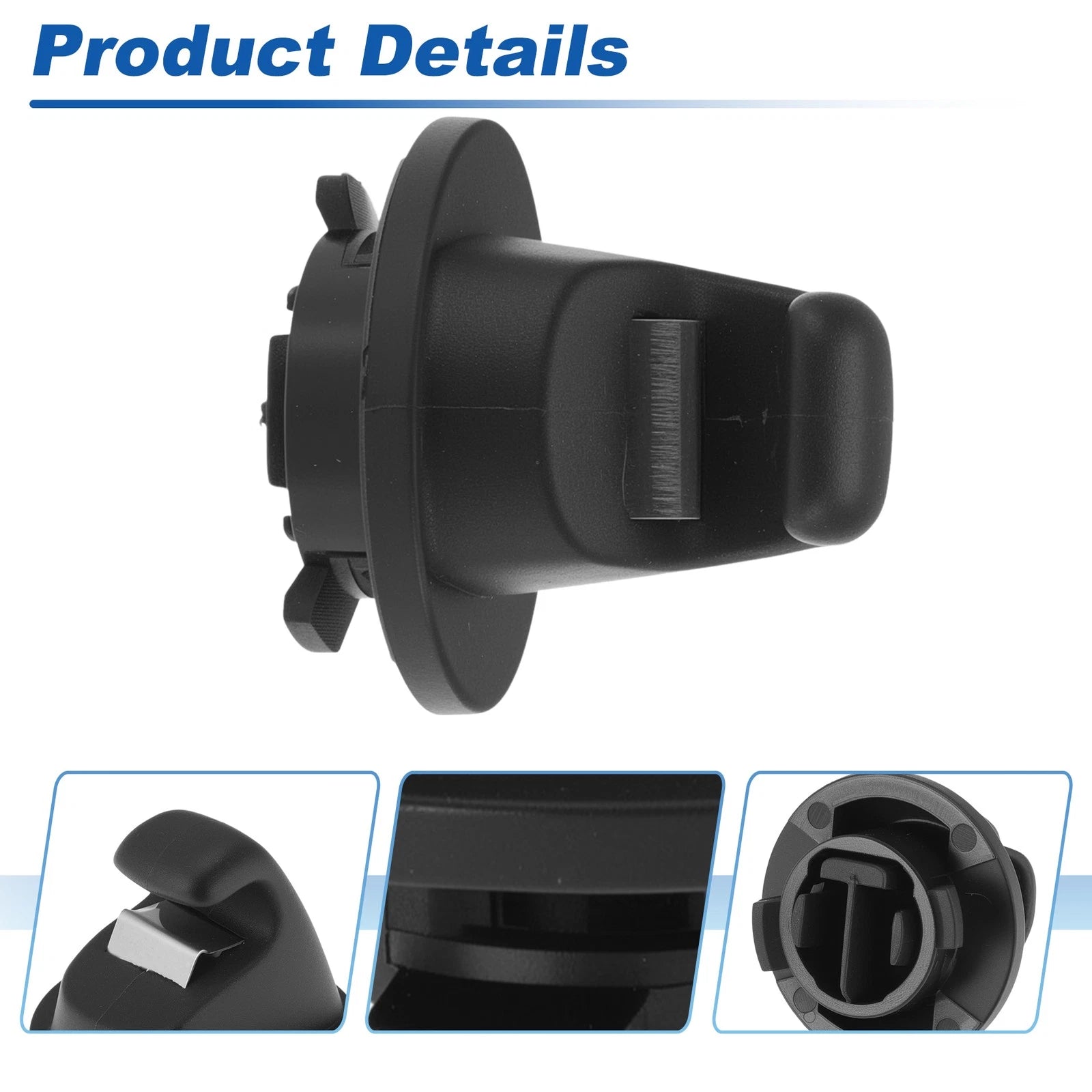 Sun Visor Clip for Volkswagen Tiguan (2016–2022) Black 5G0857561A