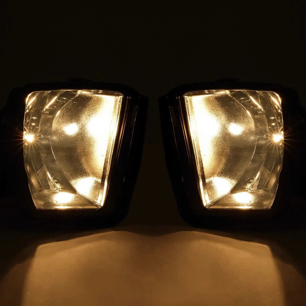 Set of 2 Fog Lights with Bulbs for Dodge Ram 1500 (2013–2018)