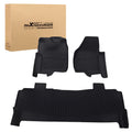 Carpet Floor Mats for Ford F-250 F-350 F-450 SuperCrew (2012–2016) Black