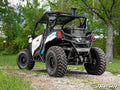 SuperATV Rear Bumper for Can-Am Maverick Trail 800/1000 (2018+) - Wrinkle Black