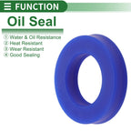 Set of 5 Oil Seal Rotary Shaft Seal 35x60x12mm High Pressure for Various Models