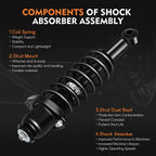 Rear Strut Spring & Shock Absorber Assembly for Toyota Corolla (2014–2019)