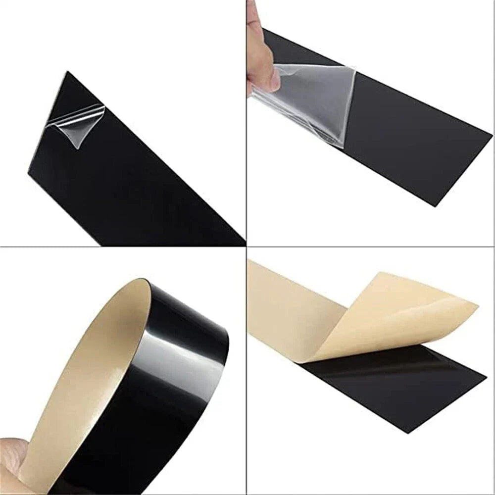 6 x Black Pillar Post Covers for Range Rover Sport (2014-2022)